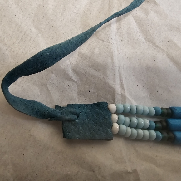 Beautiful Vintage Native American Choker Necklace. - Picture 5 of 16